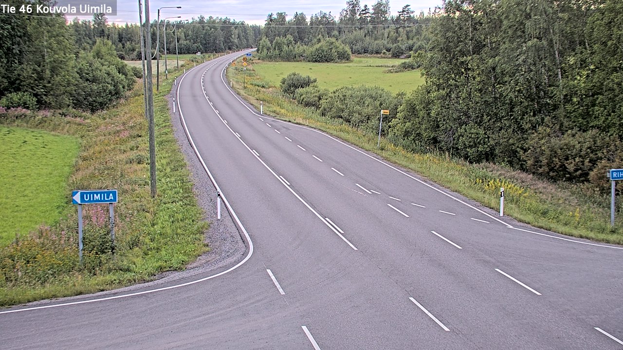 Kelikamerat Kuva Tie 46 Kouvola, Uimila, Kouvola, Kymenlaakso