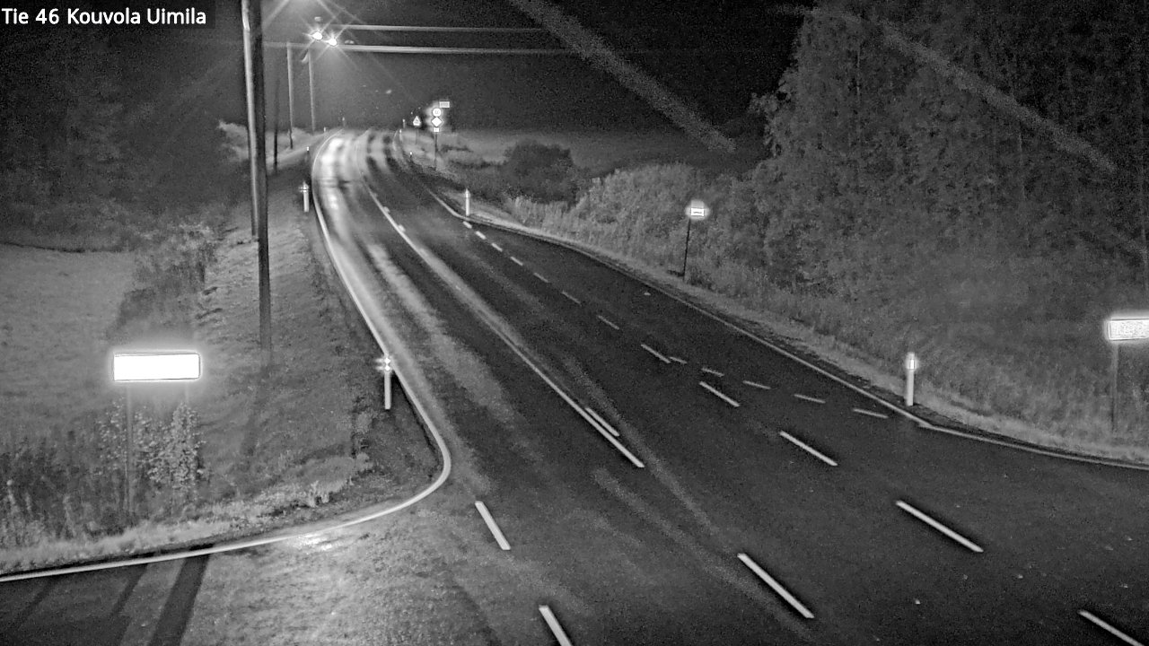 Weather Camera Image Road 46 Kouvola, Uimila, Kouvola, Kymenlaakso