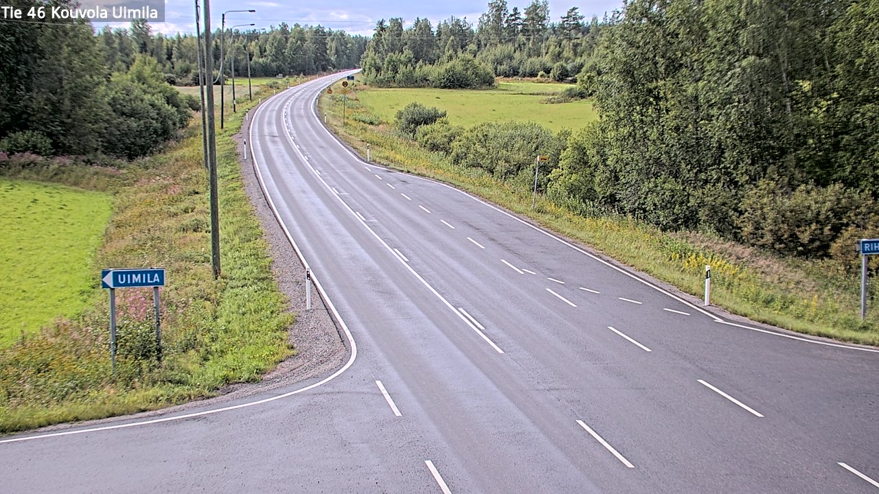 Kelikamerat Kuva Tie 46 Kouvola, Uimila, Kouvola, Kymenlaakso