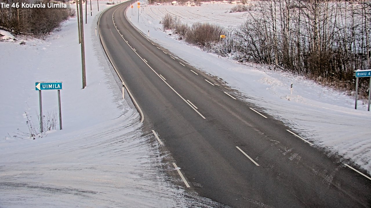 Kelikamerat Kuva Tie 46 Kouvola, Uimila, Kouvola, Kymenlaakso