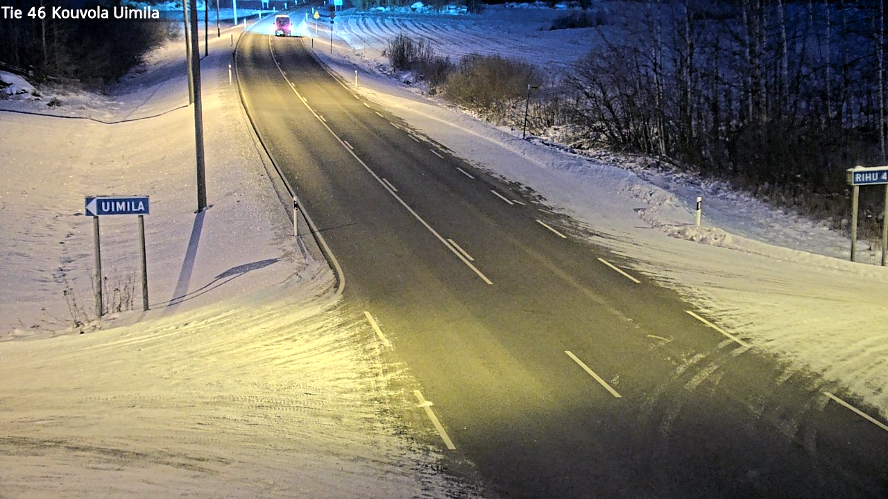 Kelikamerat Kuva Tie 46 Kouvola, Uimila, Kouvola, Kymenlaakso