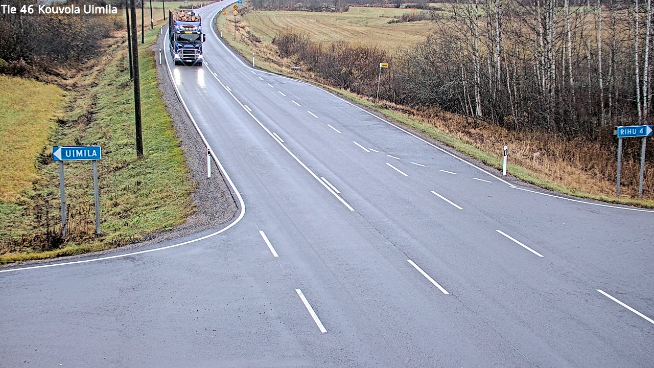 Kelikamerat Kuva Tie 46 Kouvola, Uimila, Kouvola, Kymenlaakso