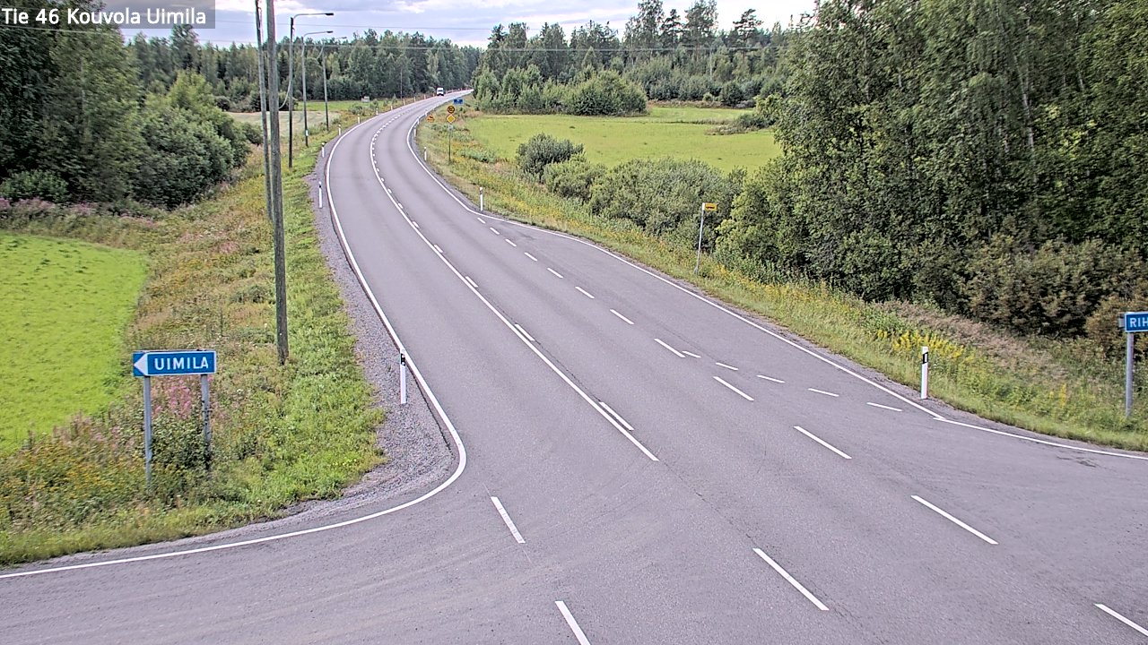 Kelikamerat Kuva Tie 46 Kouvola, Uimila, Kouvola, Kymenlaakso