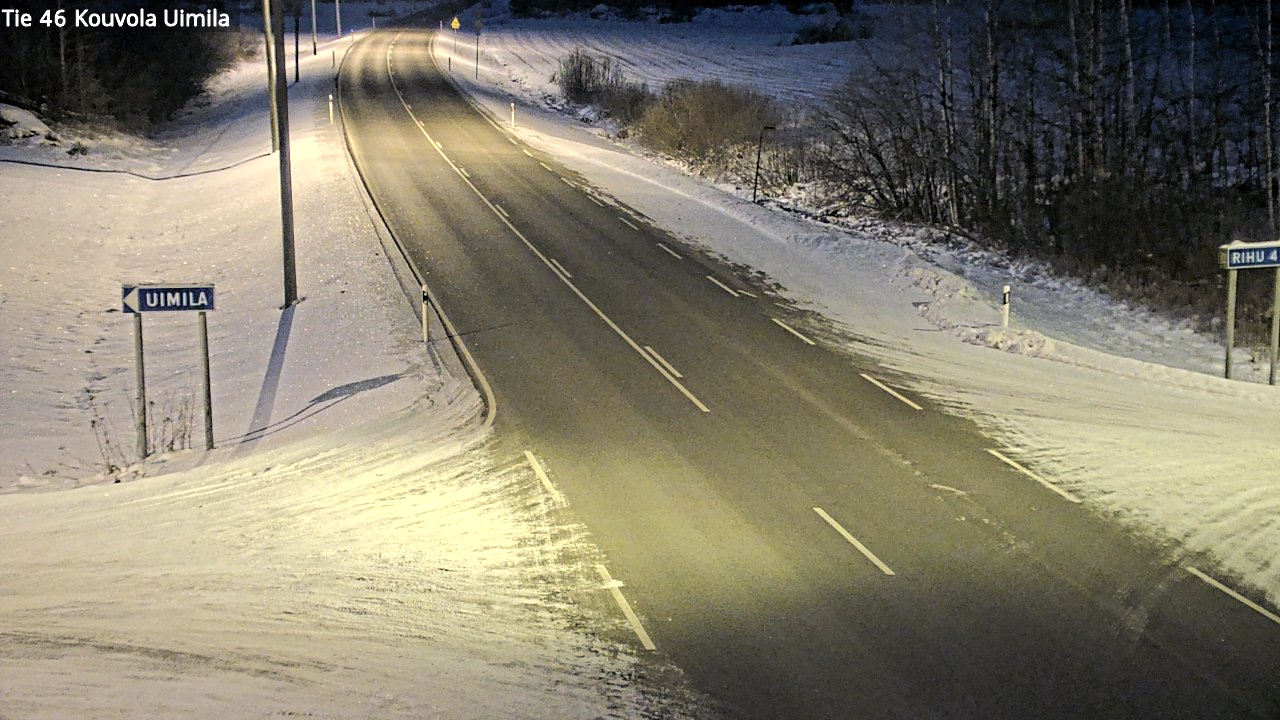 Kelikamerat Kuva Tie 46 Kouvola, Uimila, Kouvola, Kymenlaakso