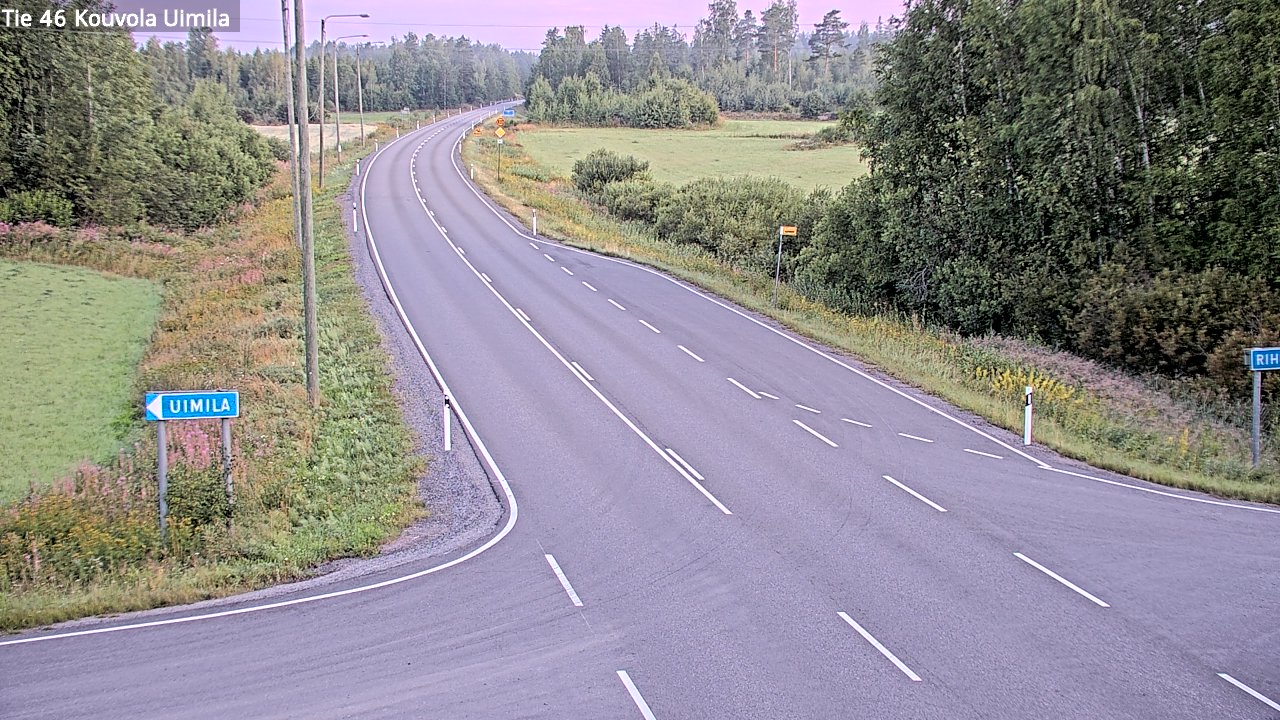 Kelikamerat Kuva Tie 46 Kouvola, Uimila, Kouvola, Kymenlaakso