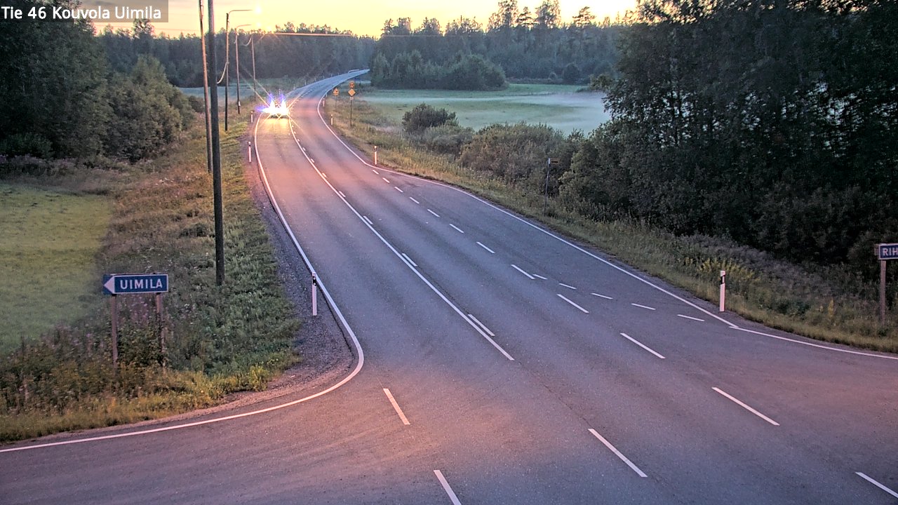Kelikamerat Kuva Tie 46 Kouvola, Uimila, Kouvola, Kymenlaakso