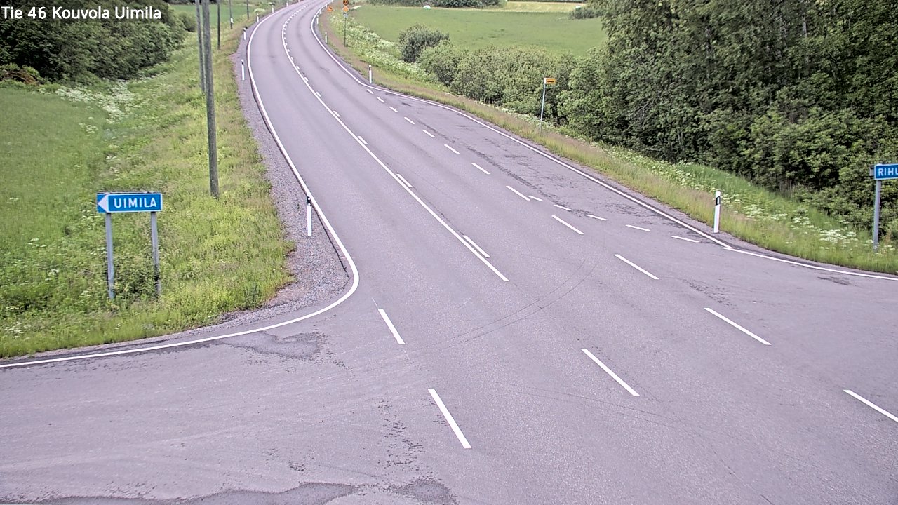 Kelikamerat Kuva Tie 46 Kouvola, Uimila, Kouvola, Kymenlaakso