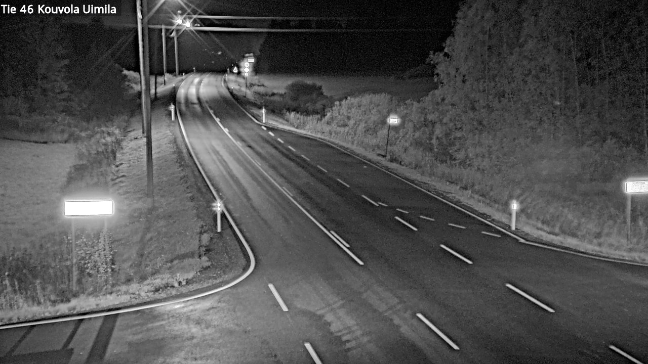 Weather Camera Image Road 46 Kouvola, Uimila, Kouvola, Kymenlaakso