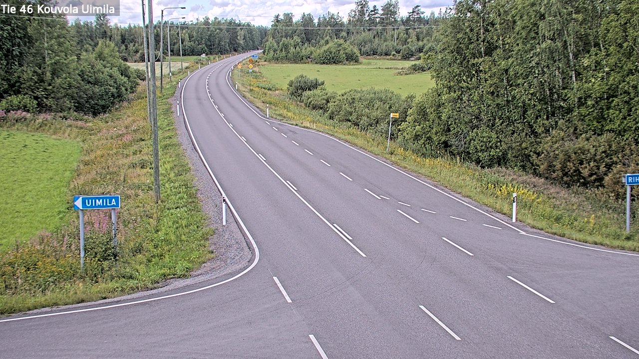 Kelikamerat Kuva Tie 46 Kouvola, Uimila, Kouvola, Kymenlaakso