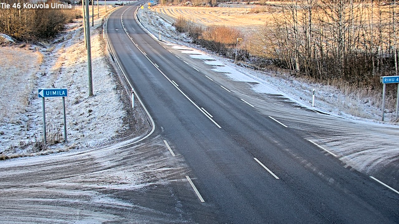 Kelikamerat Kuva Tie 46 Kouvola, Uimila, Kouvola, Kymenlaakso