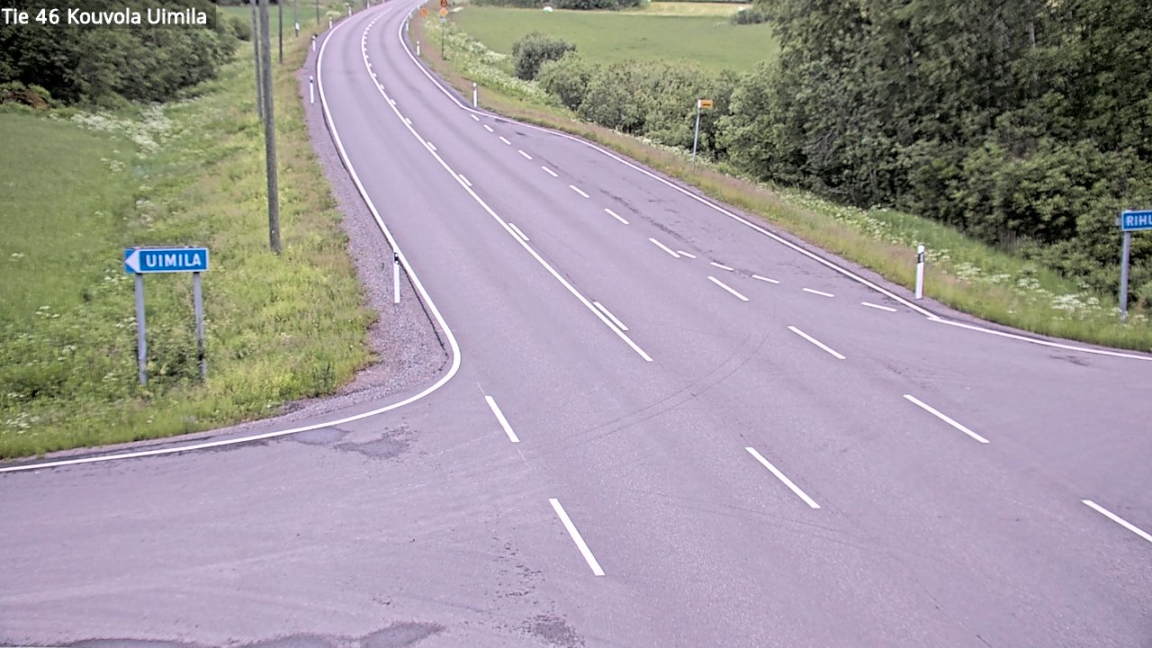 Kelikamerat Kuva Tie 46 Kouvola, Uimila, Kouvola, Kymenlaakso
