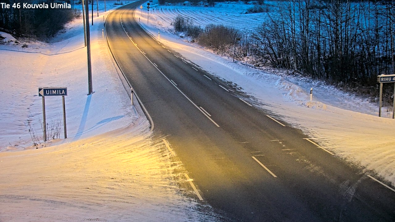 Kelikamerat Kuva Tie 46 Kouvola, Uimila, Kouvola, Kymenlaakso