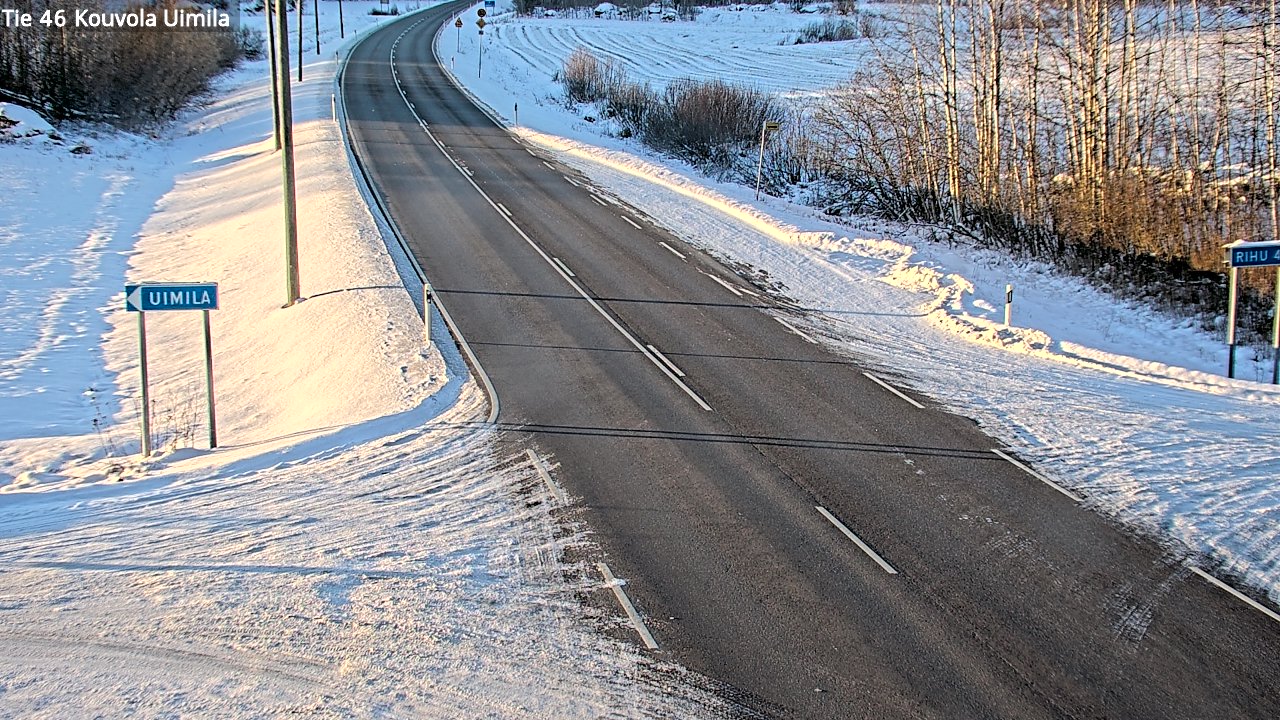 Kelikamerat Kuva Tie 46 Kouvola, Uimila, Kouvola, Kymenlaakso
