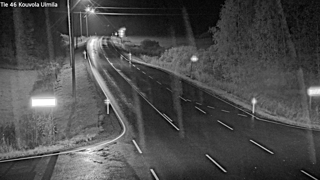 Weather Camera Image Road 46 Kouvola, Uimila, Kouvola, Kymenlaakso