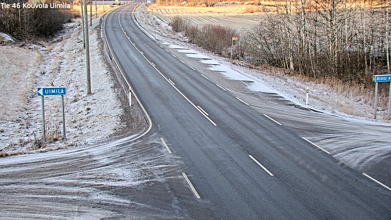 Kelikamerat Kuva Tie 46 Kouvola, Uimila, Kouvola, Kymenlaakso