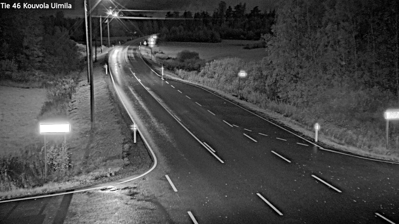 Weather Camera Image Road 46 Kouvola, Uimila, Kouvola, Kymenlaakso