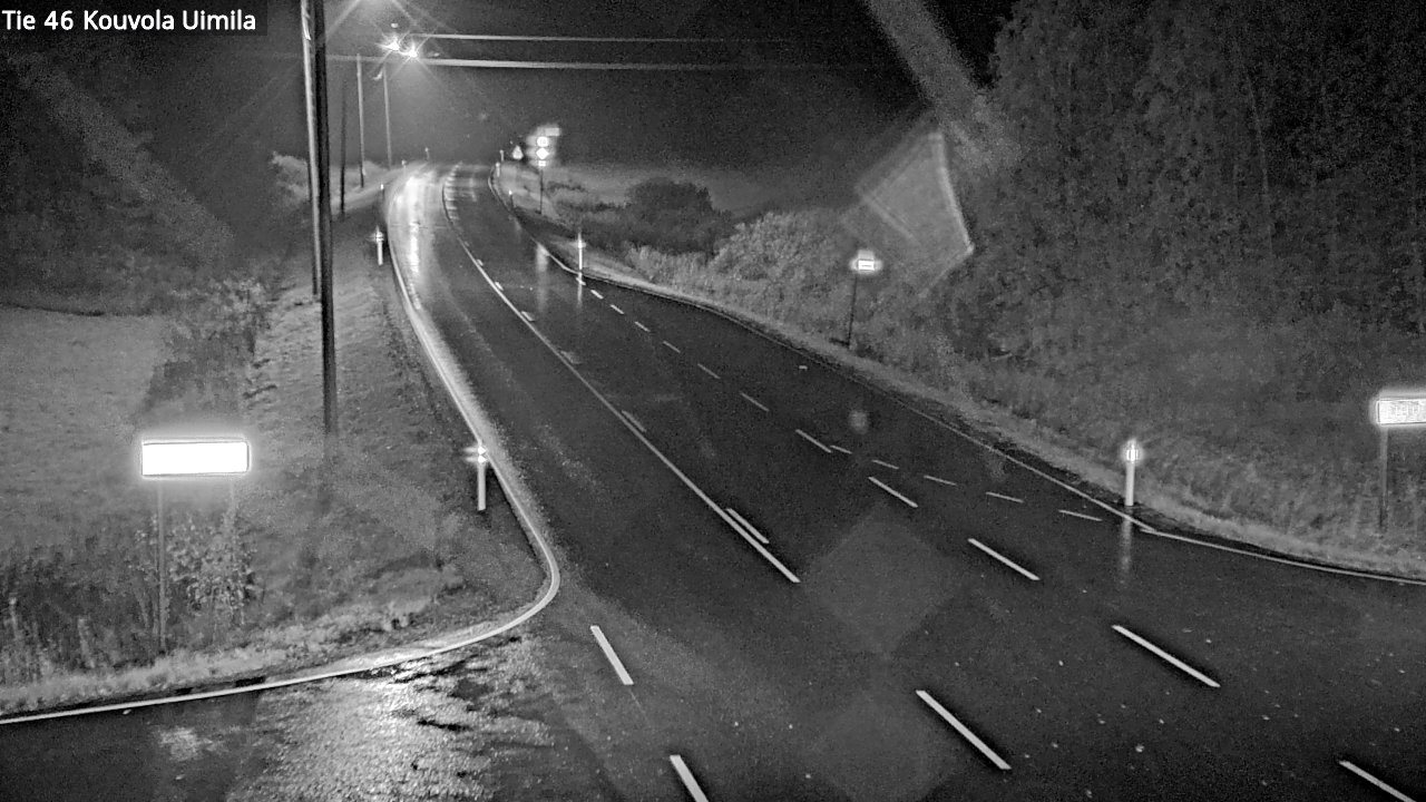 Weather Camera Image Road 46 Kouvola, Uimila, Kouvola, Kymenlaakso