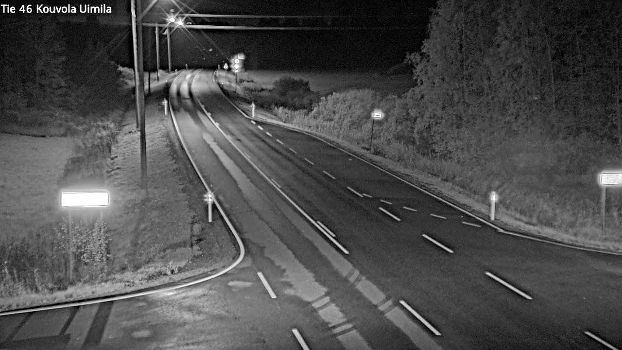 Weather Camera Image Road 46 Kouvola, Uimila, Kouvola, Kymenlaakso