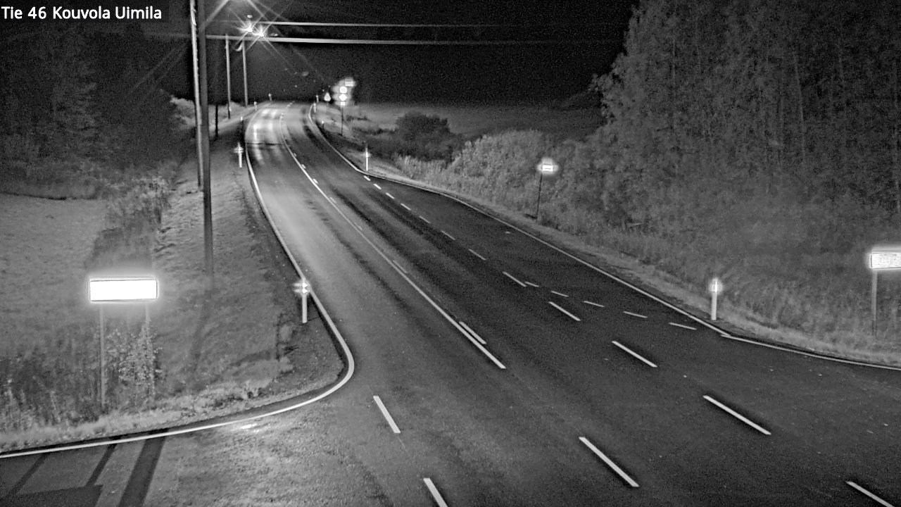 Weather Camera Image Road 46 Kouvola, Uimila, Kouvola, Kymenlaakso