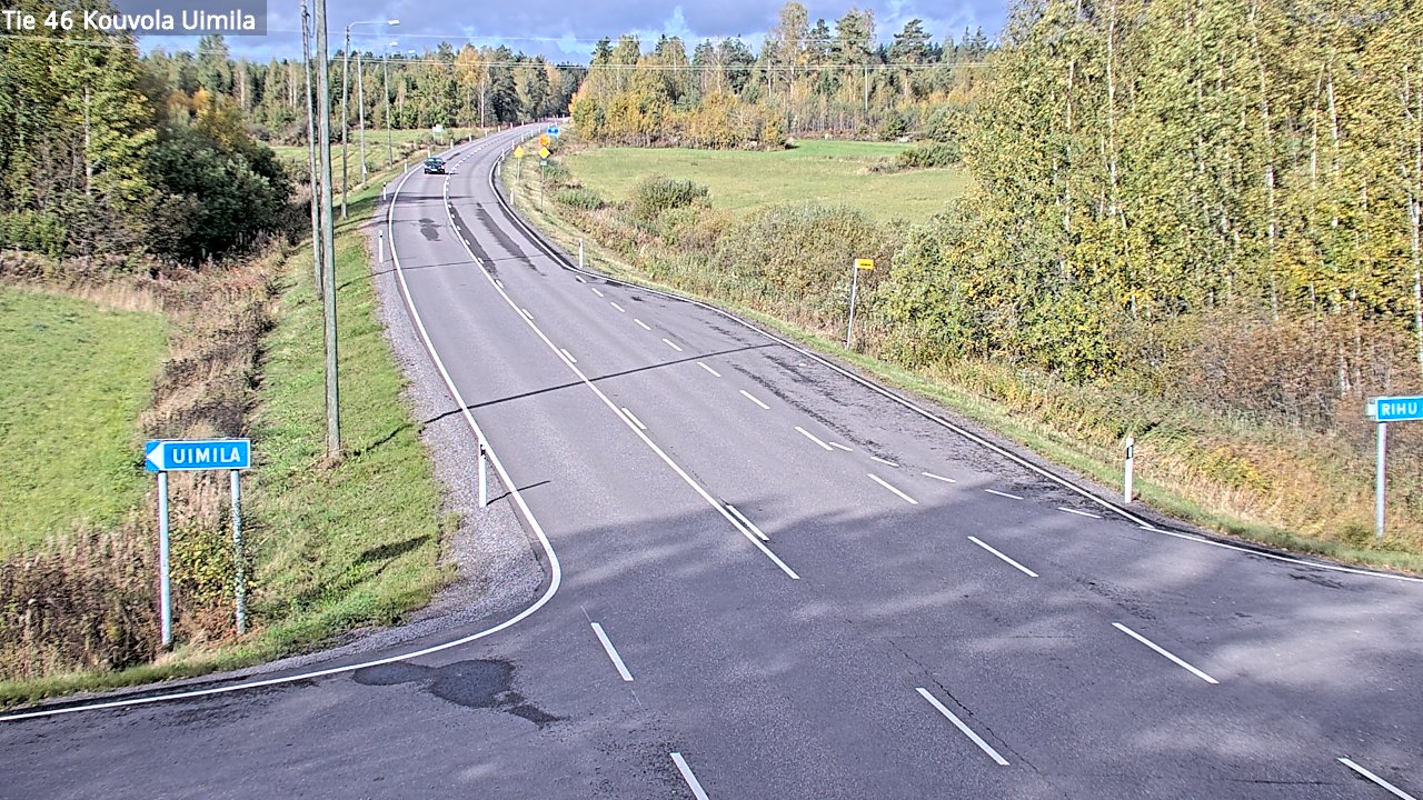 Kelikamerat Kuva Tie 46 Kouvola, Uimila, Kouvola, Kymenlaakso