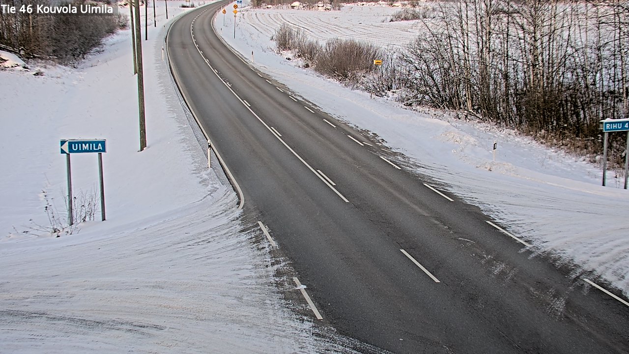 Kelikamerat Kuva Tie 46 Kouvola, Uimila, Kouvola, Kymenlaakso
