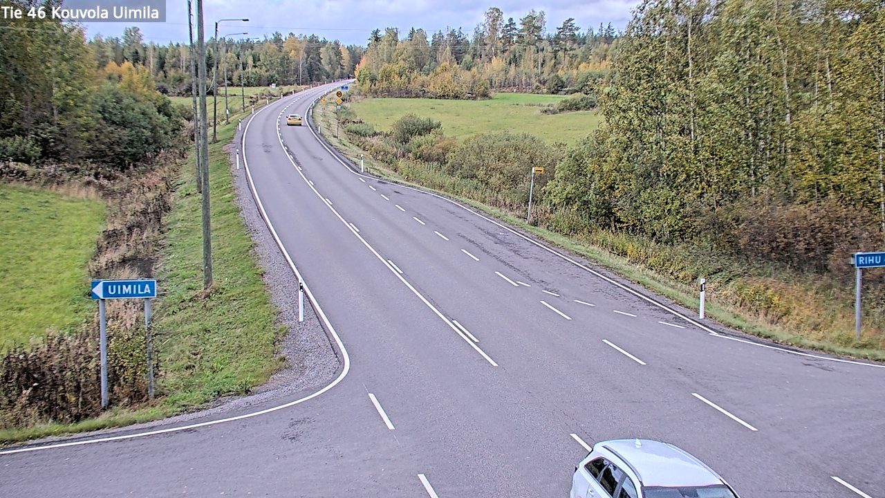 Weather Camera Image Road 46 Kouvola, Uimila, Kouvola, Kymenlaakso
