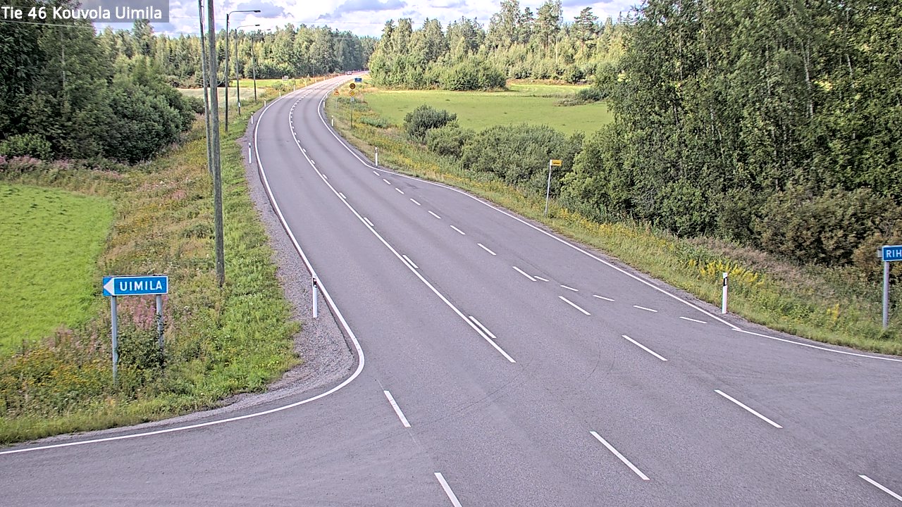 Kelikamerat Kuva Tie 46 Kouvola, Uimila, Kouvola, Kymenlaakso