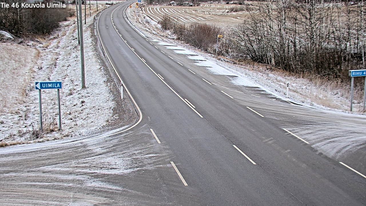 Kelikamerat Kuva Tie 46 Kouvola, Uimila, Kouvola, Kymenlaakso