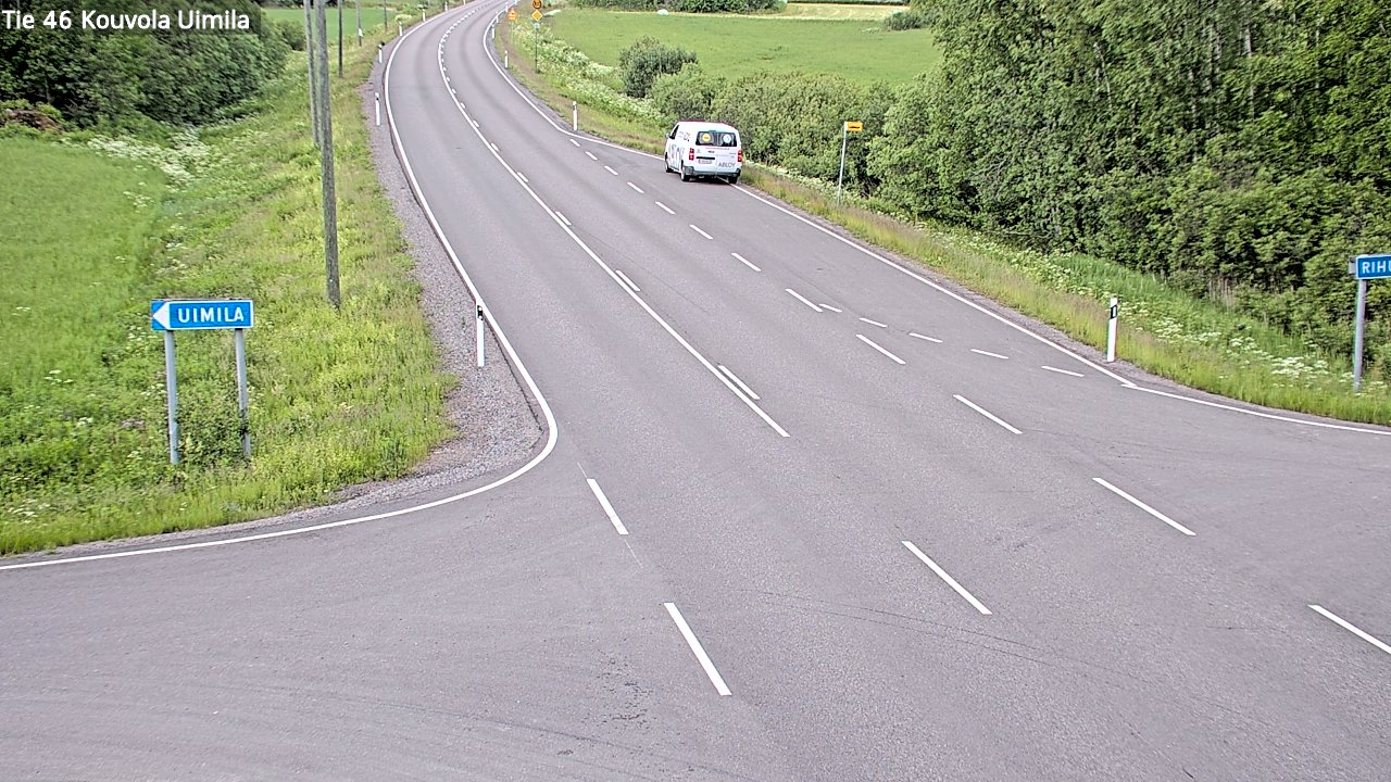 Kelikamerat Kuva Tie 46 Kouvola, Uimila, Kouvola, Kymenlaakso