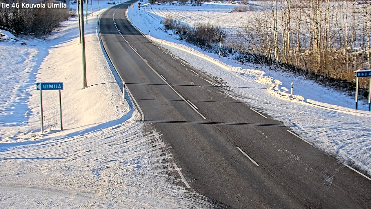Kelikamerat Kuva Tie 46 Kouvola, Uimila, Kouvola, Kymenlaakso