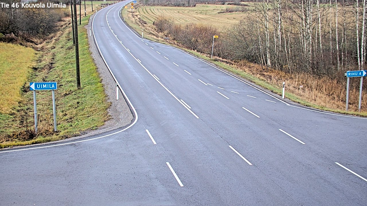 Kelikamerat Kuva Tie 46 Kouvola, Uimila, Kouvola, Kymenlaakso