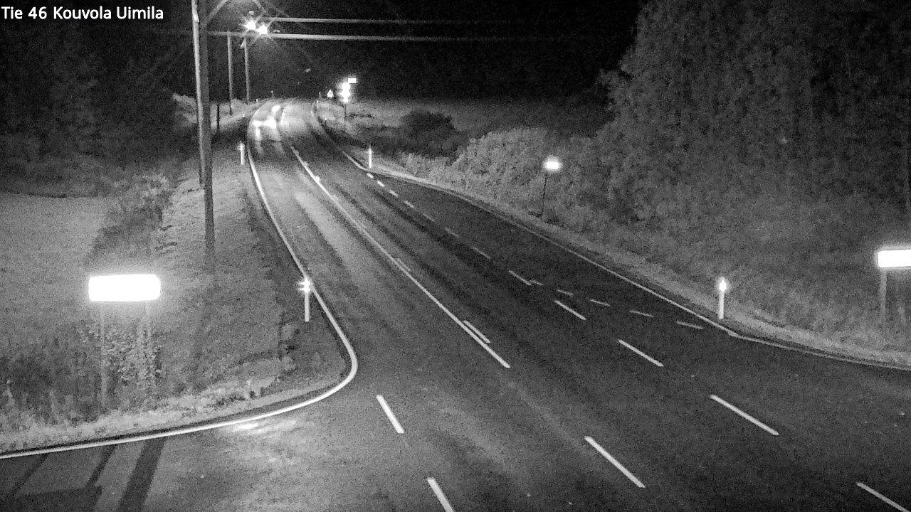 Weather Camera Image Road 46 Kouvola, Uimila, Kouvola, Kymenlaakso