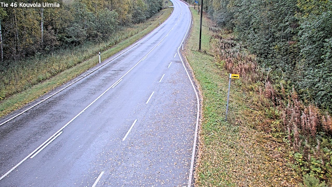 Weather Camera Image Road 46 Kouvola, Uimila, Kouvola, Kymenlaakso