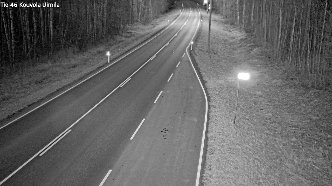 Weather Camera Image Väg 46 Kouvola, Uimila, Kouvola, Kymenlaakso