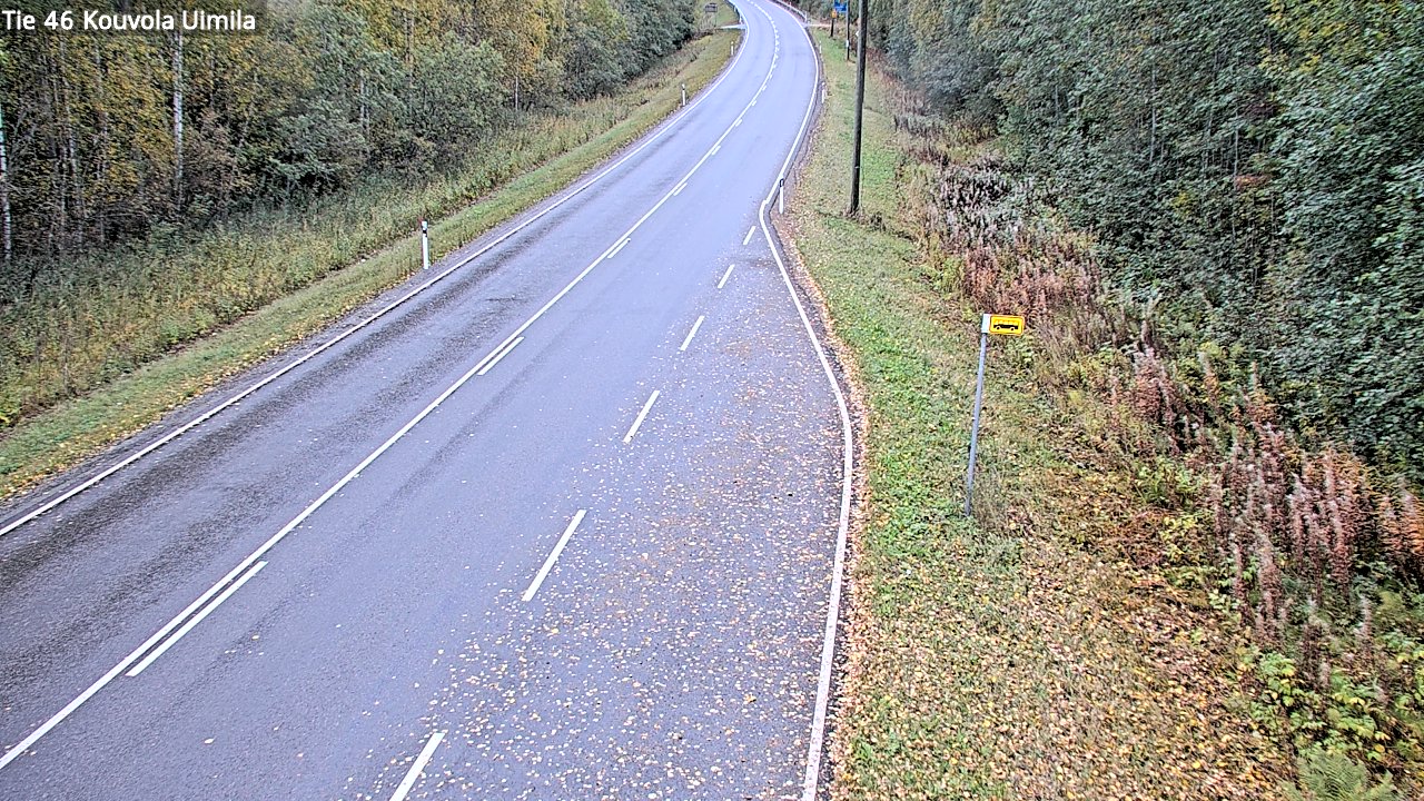 Weather Camera Image Road 46 Kouvola, Uimila, Kouvola, Kymenlaakso