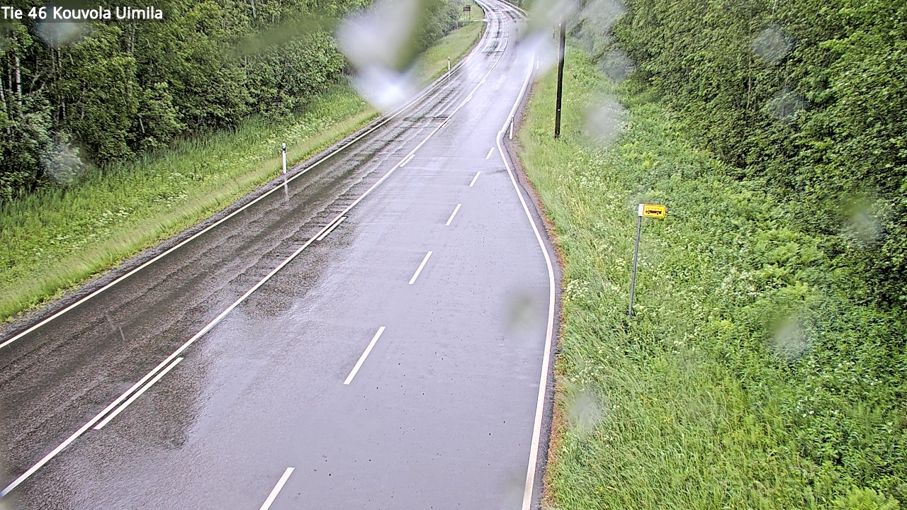 Weather Camera Image Road 46 Kouvola, Uimila, Kouvola, Kymenlaakso