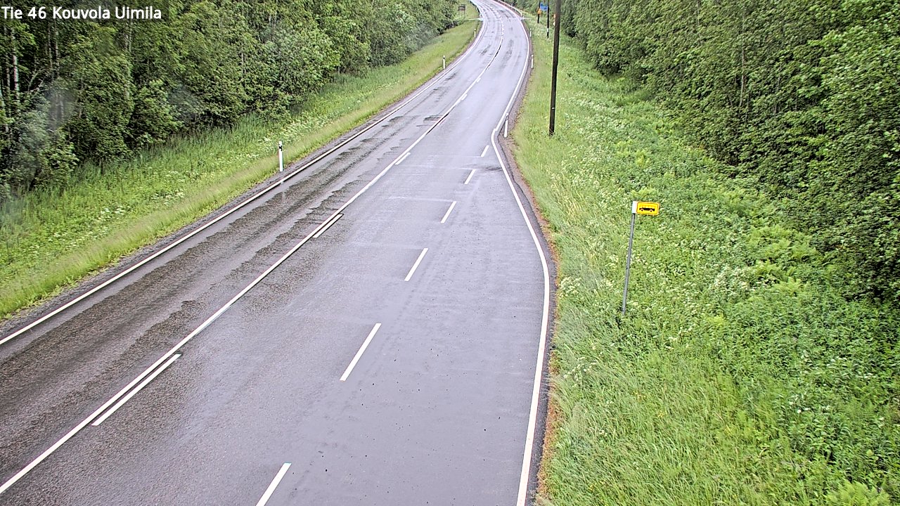 Weather Camera Image Road 46 Kouvola, Uimila, Kouvola, Kymenlaakso