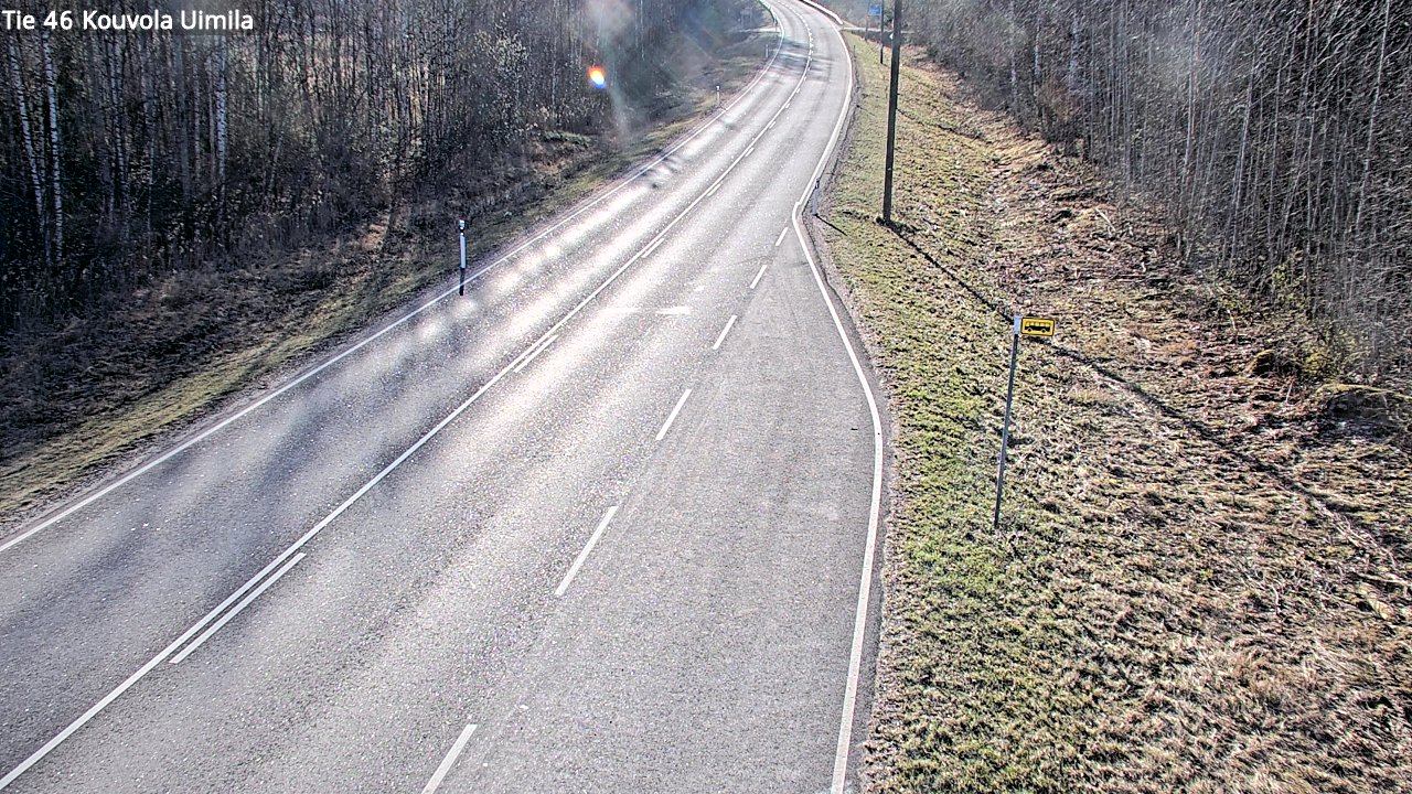 Weather Camera Image Road 46 Kouvola, Uimila, Kouvola, Kymenlaakso