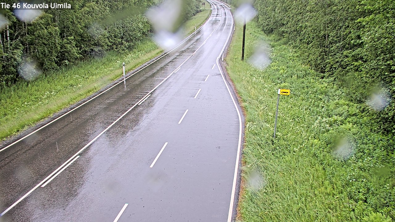 Weather Camera Image Road 46 Kouvola, Uimila, Kouvola, Kymenlaakso