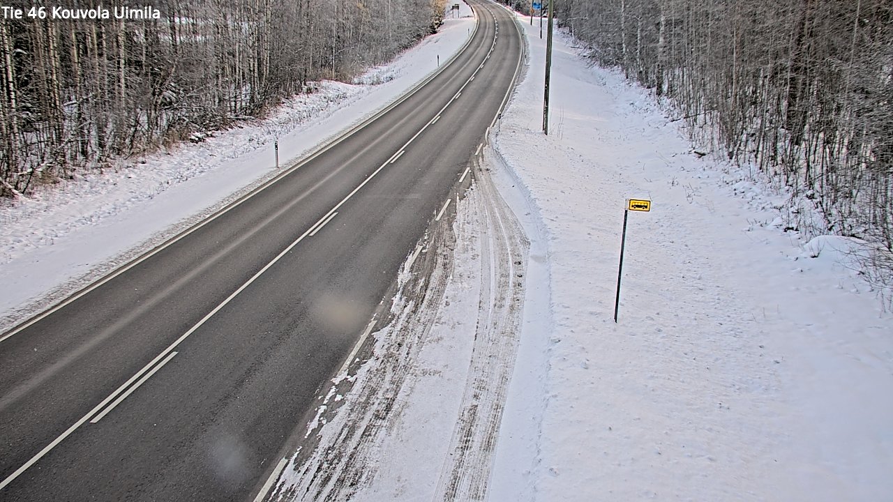 Weather Camera Image Road 46 Kouvola, Uimila, Kouvola, Kymenlaakso