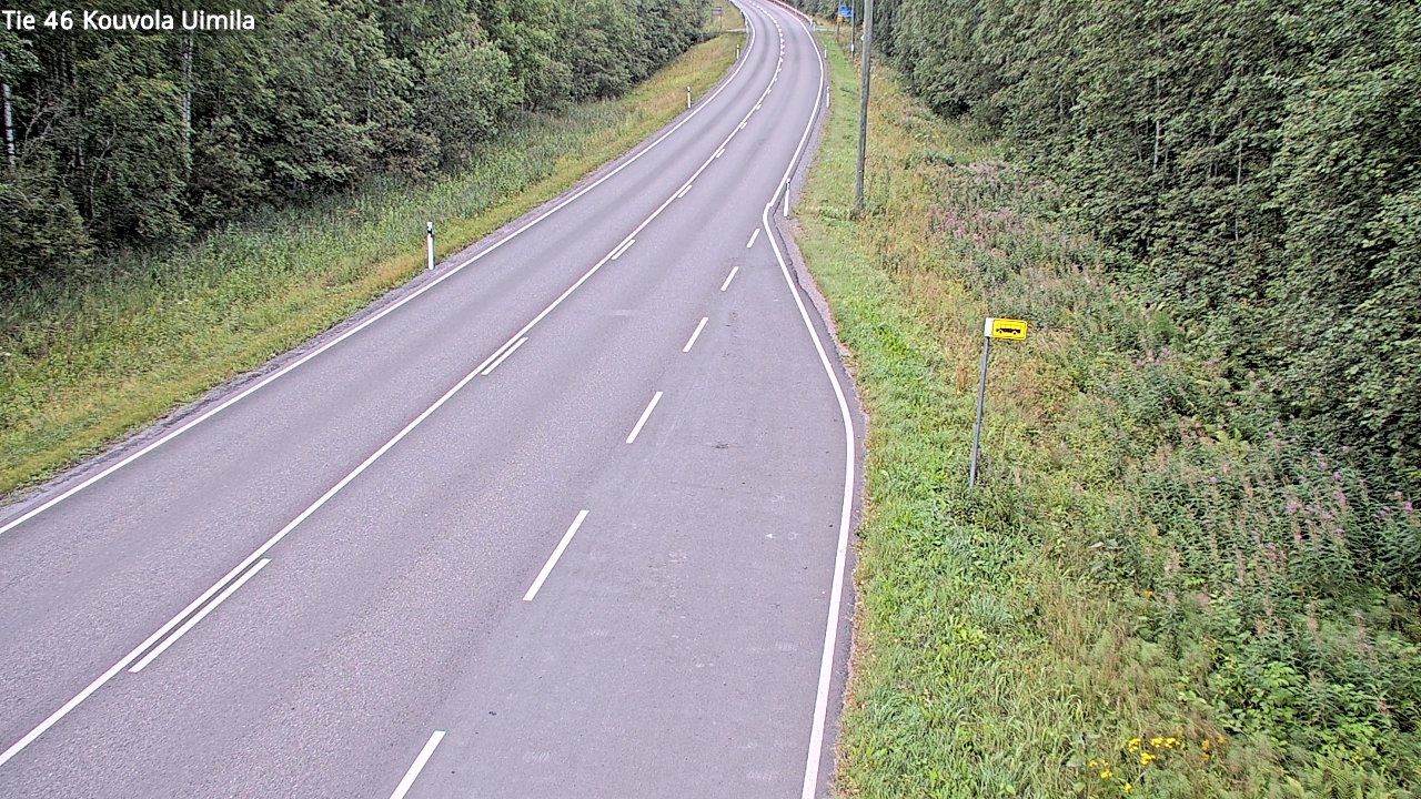 Weather Camera Image Road 46 Kouvola, Uimila, Kouvola, Kymenlaakso