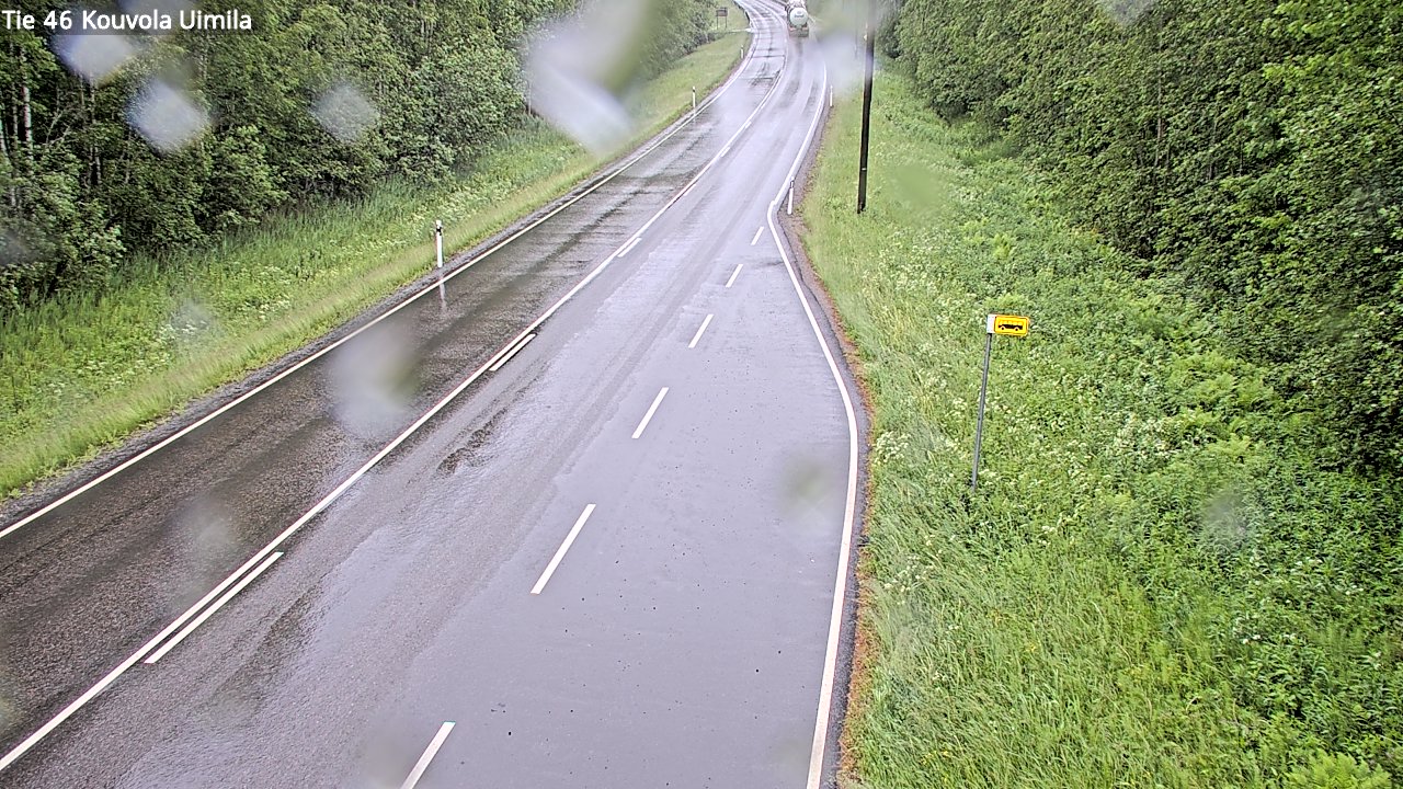 Weather Camera Image Road 46 Kouvola, Uimila, Kouvola, Kymenlaakso