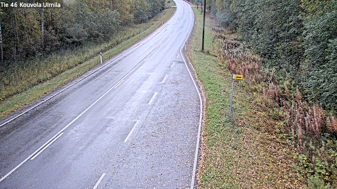 Weather Camera Image Road 46 Kouvola, Uimila, Kouvola, Kymenlaakso