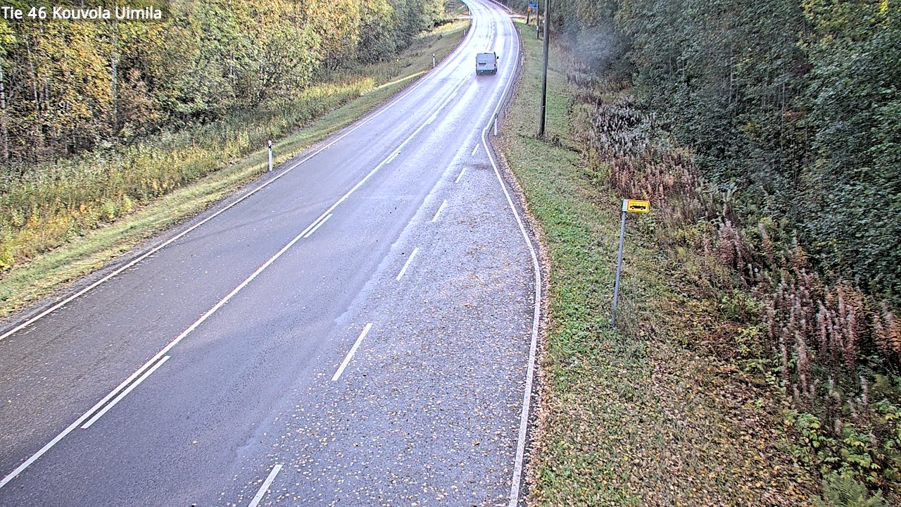 Weather Camera Image Road 46 Kouvola, Uimila, Kouvola, Kymenlaakso