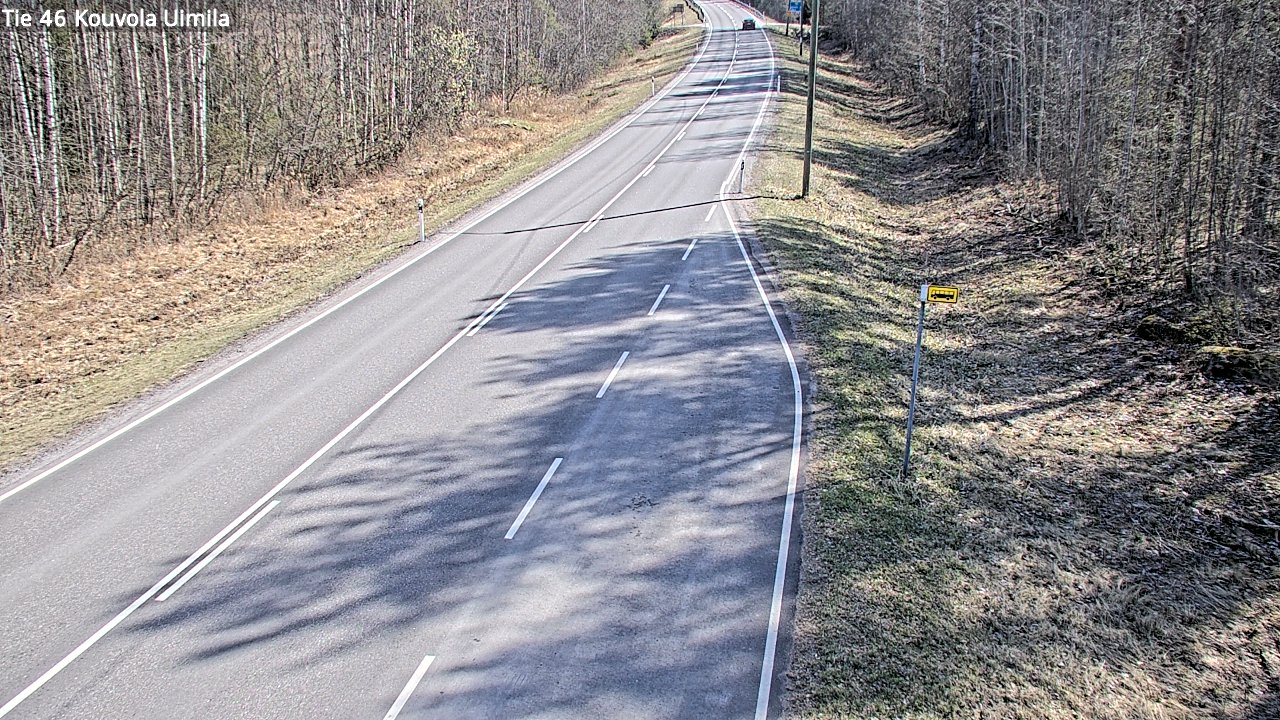 Weather Camera Image Road 46 Kouvola, Uimila, Kouvola, Kymenlaakso