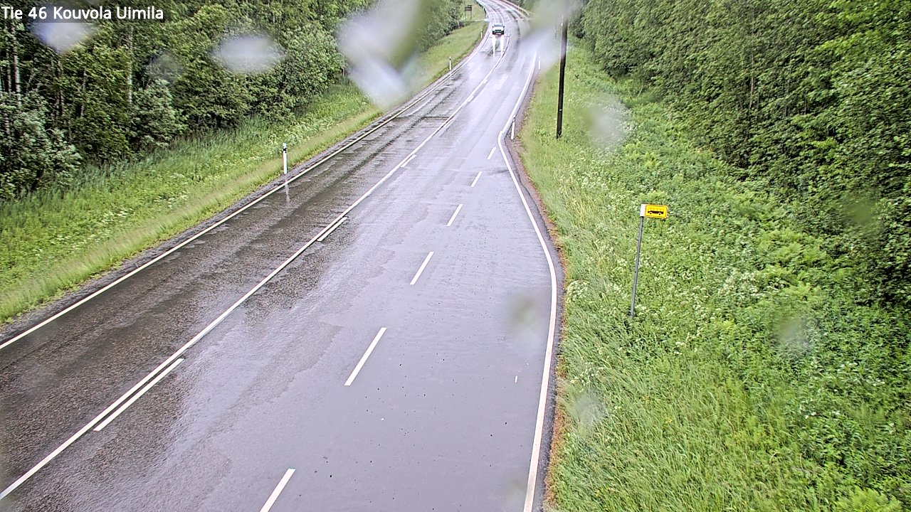 Weather Camera Image Road 46 Kouvola, Uimila, Kouvola, Kymenlaakso