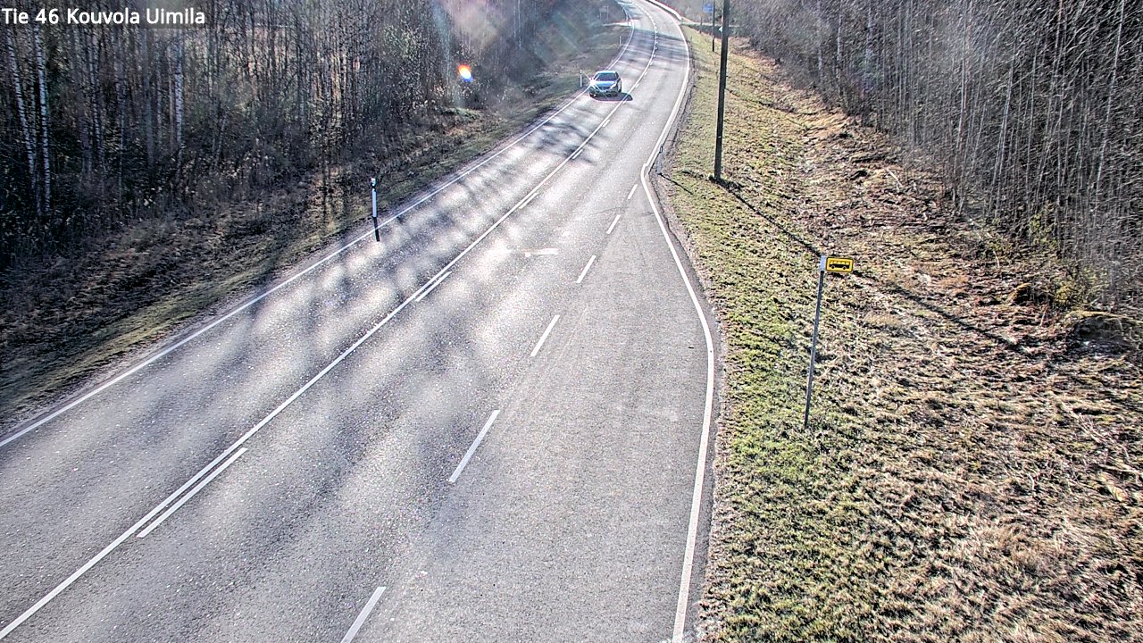 Weather Camera Image Road 46 Kouvola, Uimila, Kouvola, Kymenlaakso