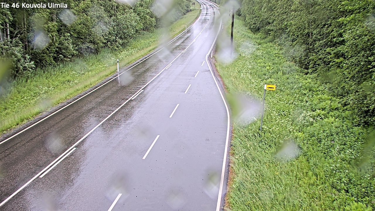 Weather Camera Image Road 46 Kouvola, Uimila, Kouvola, Kymenlaakso