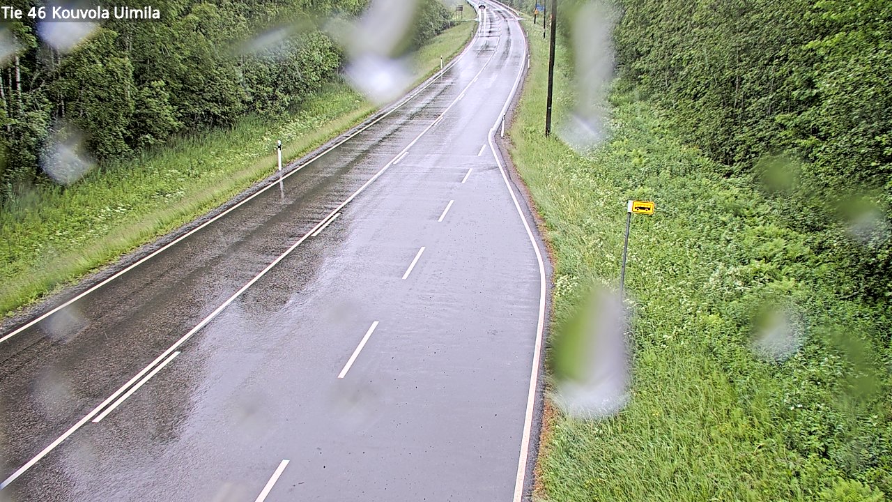 Weather Camera Image Road 46 Kouvola, Uimila, Kouvola, Kymenlaakso