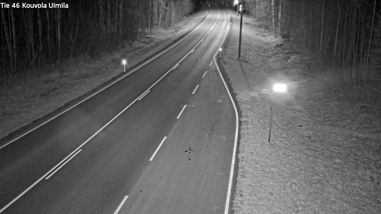 Weather Camera Image Väg 46 Kouvola, Uimila, Kouvola, Kymenlaakso
